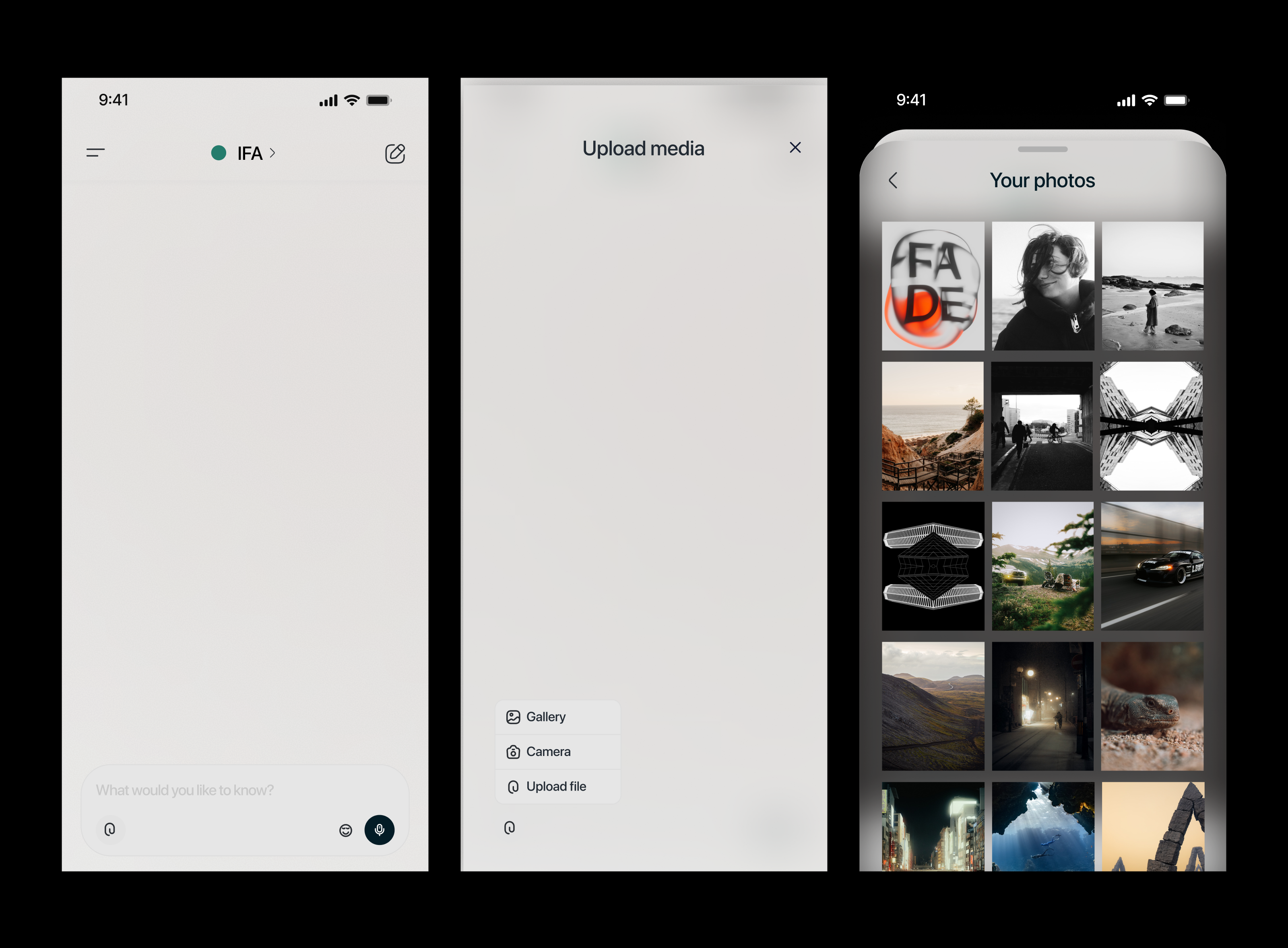 The User Prompting Flow 2 - Uploading Media